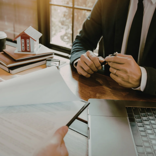 French property and inheritance documents representing the process of renouncing an inheritance in France.